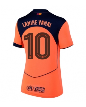 Billige Fotballdrakt Barcelona Lamine Yamal #10 Replika Tredjedrakt Dame 2025-26 Kortermet Billige Fotballdrakt Barcelona Lamine Yamal #10 Replika Tredjedrakt Dame 2025-26 Kortermet
